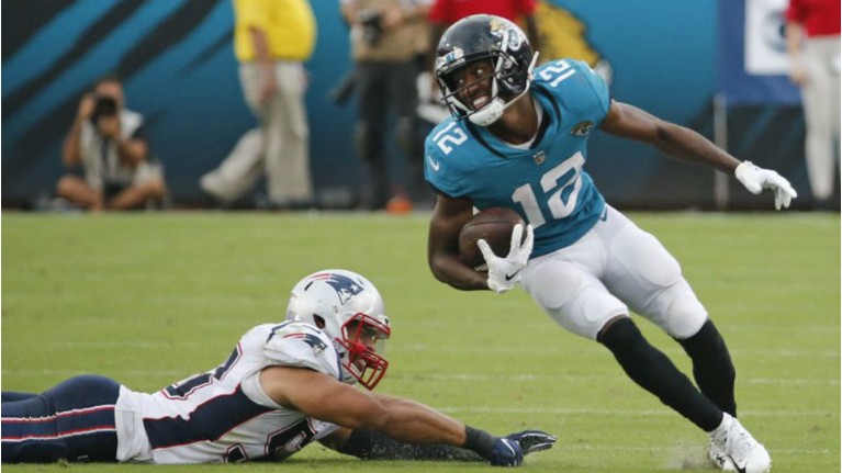 Jack interception return leads Jags over Barkley, Giants