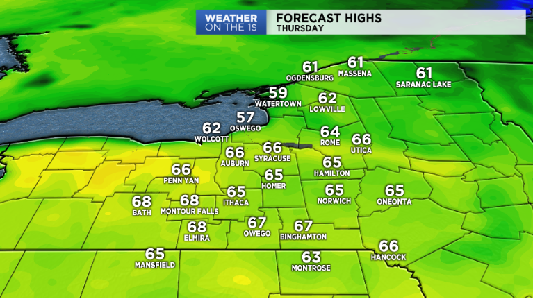 high temp map